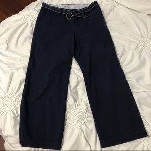 Tommy Hilfiger navy blue boating pants